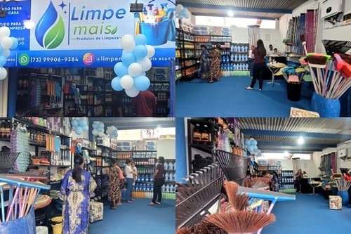 Ibirataia ganha nova loja de produtos de limpeza "Limpe Mais"