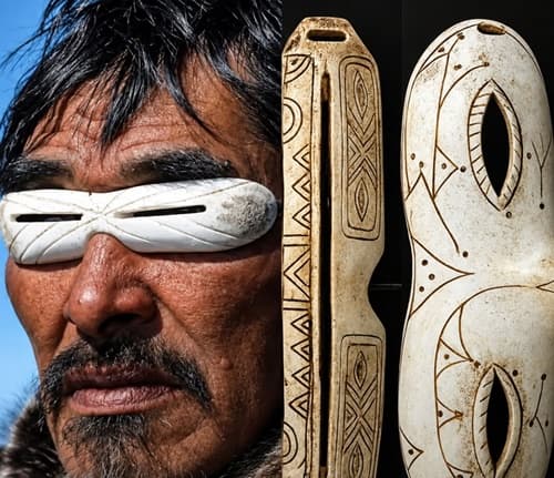 Óculos de neve criados pelos povos Inuit e Yupik há 4 mil anos protegiam contra cegueira no Ártico