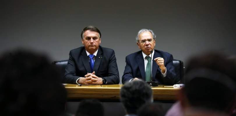 'A gente vai sair junto', diz Bolsonaro sobre Guedes