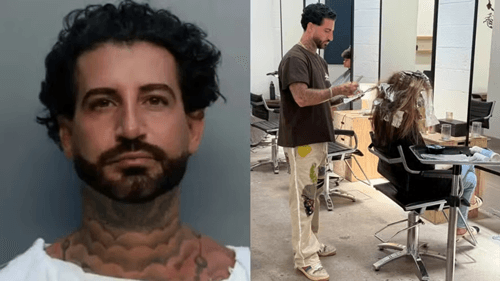 Cabeleireiro das celebridades é preso por perseguir sexualmente cliente adolescente em salão de luxo