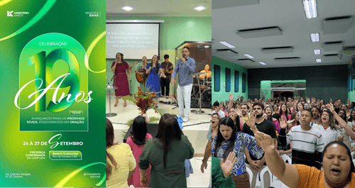 Ibirataia: Ministério Kairos celebra 19 anos com programação especial