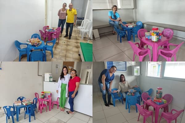 Promovendo um Ambiente Saudável e Lúdico: Secretaria Municipal de Saúde de Ibirataia Introduz Cadeiras Infantis e Brinquedos Educativos em suas Unidades de Saúde
