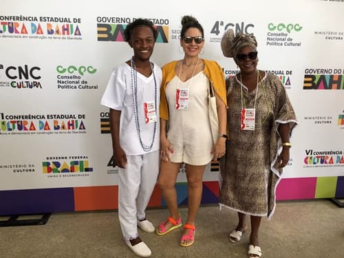 Delegação de Ibirataia marca presença na VI Conferência Estadual de Cultura da Bahia