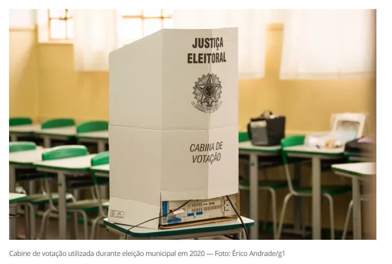 Votação em todo o país seguirá o horário de Brasília