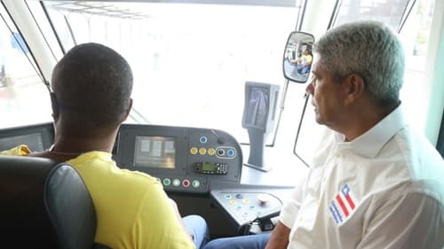 Jerônimo Rodrigues acompanha obras do VLT de Salvador e reforça promessa de chegada do transporte até Paripe