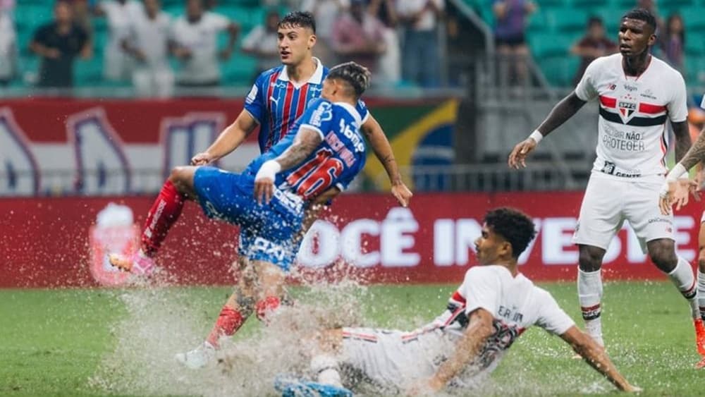 Bahia vence São Paulo por 3 a 2 e volta a triunfar no Brasileirão