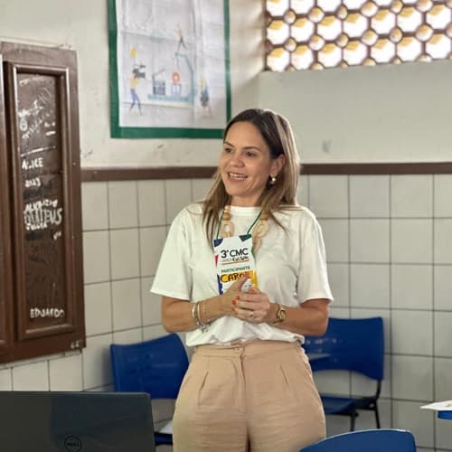 Jurista Carolina Neves, debateu sobre o Direito às Artes e Linguagens Digitais na 3ª Conferência Municipal de Cultura de Ibirataia
