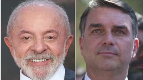 Pesquisa Quaest mostra Flávio Bolsonaro e Lula em empate técnico no segundo turno