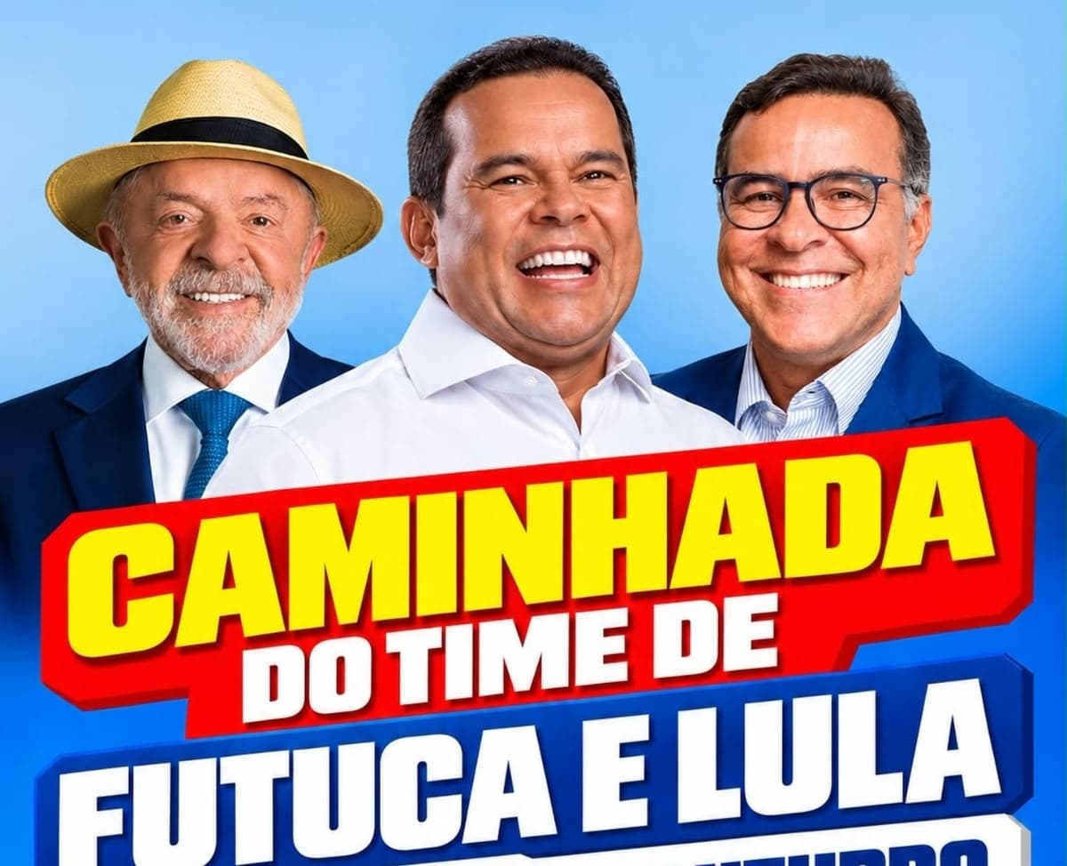 Ibirataia: Caminhada do time de Futuca e Lula será realizada dia 23 de outubro