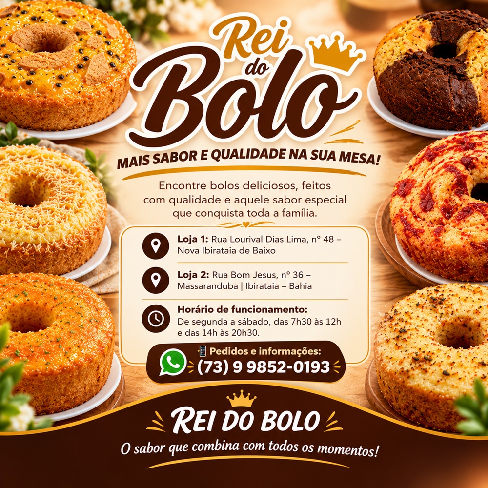rei do bolo
